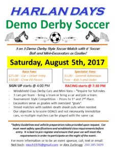 Harlan Days Demo Soccer 2017