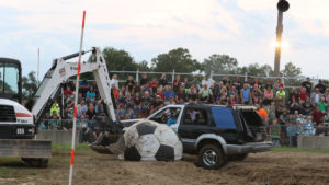 2017 Harlan Days Festival Demo Derby Soccer goal