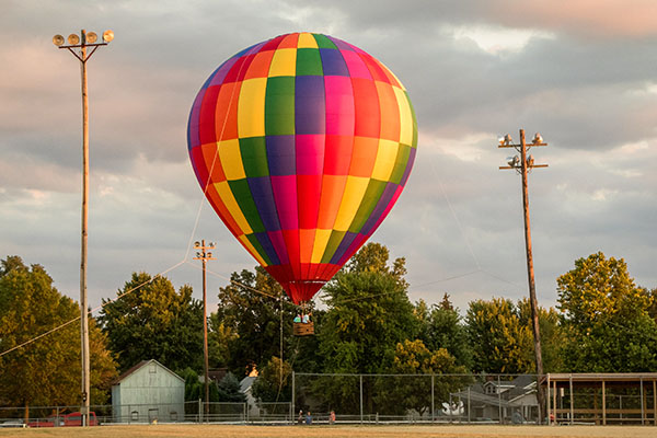 Tethered Hot Air Balloon ride