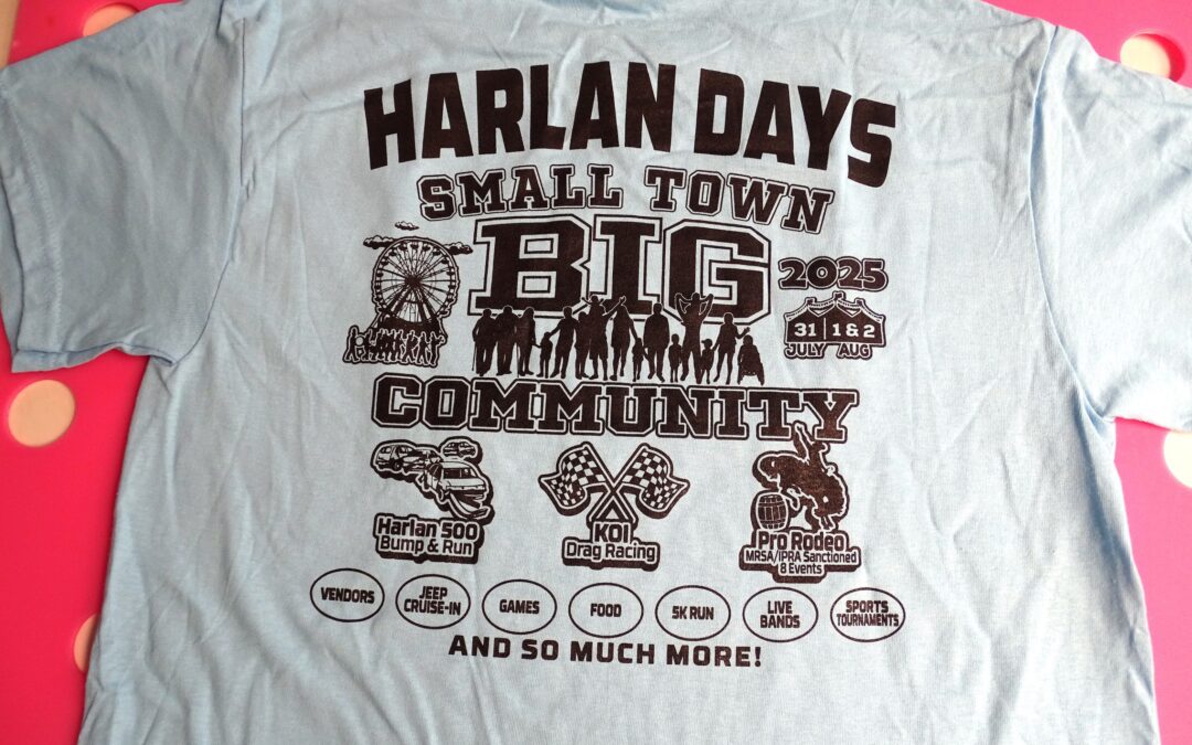 How to Win a Free 2025 Harlan Days Souvenir T-Shirt