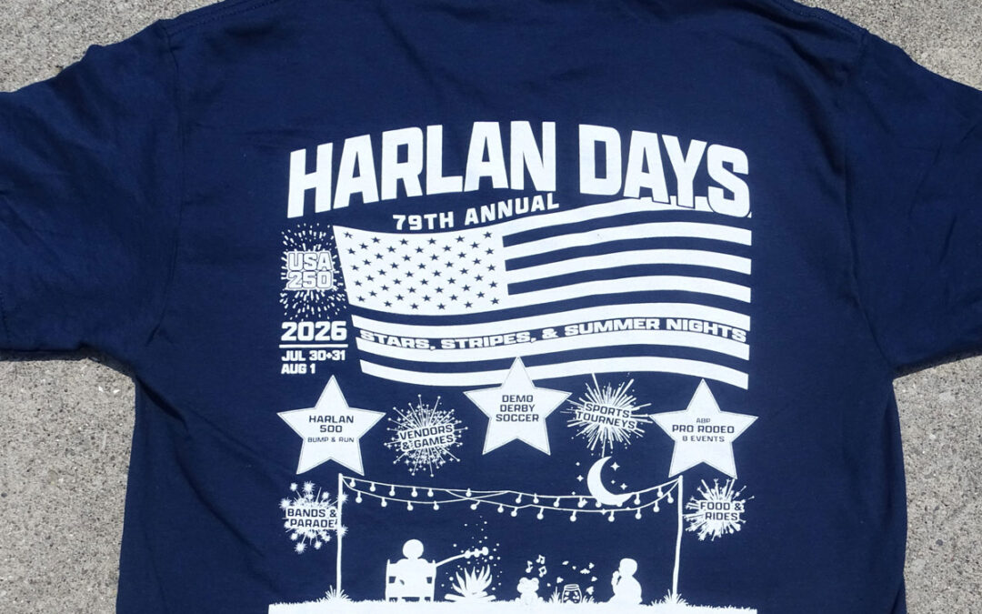 2026 Harlan Days Souvenir T-Shirt